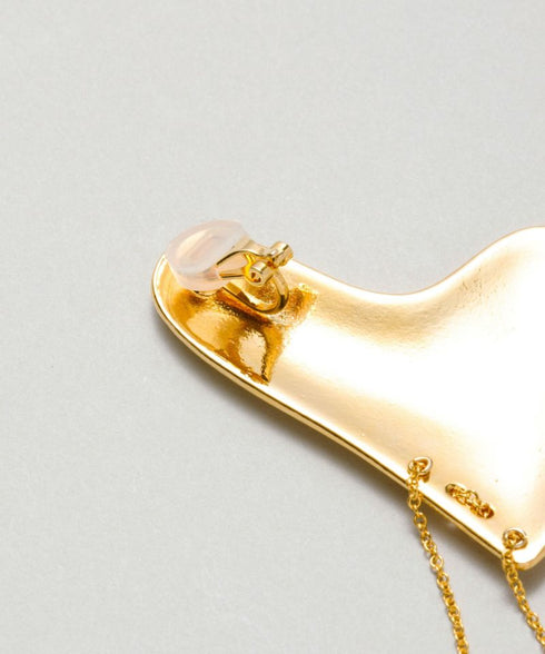 Heart Plate イヤリングLAPUIS