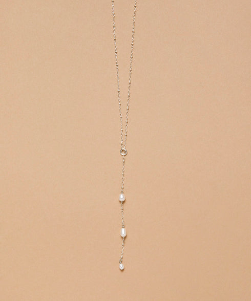 SV925 Drop Pearlネックレス LAPUIS