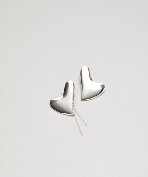 Heart Plate ピアスLAPUIS