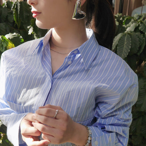 Heart Plate イヤリングLAPUIS