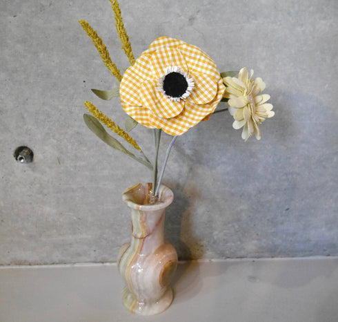 LOVECO bouquet yellow check