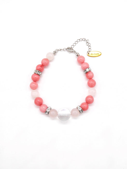 Power stone bracelet PINK