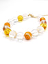 Power stone bracelet ORANGE