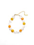 Power stone bracelet ORANGE