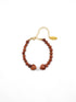 Power stone bracelet BROWN