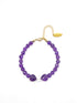 Power stone bracelet PUPLE