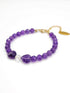 Power stone bracelet PUPLE