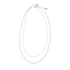 Double chain necklace