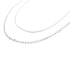 Double chain necklace