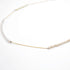 Natural stone chain necklace