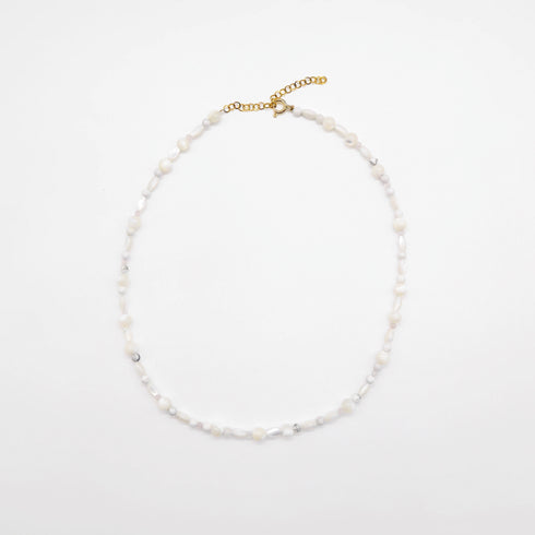 Natural stone Double necklace