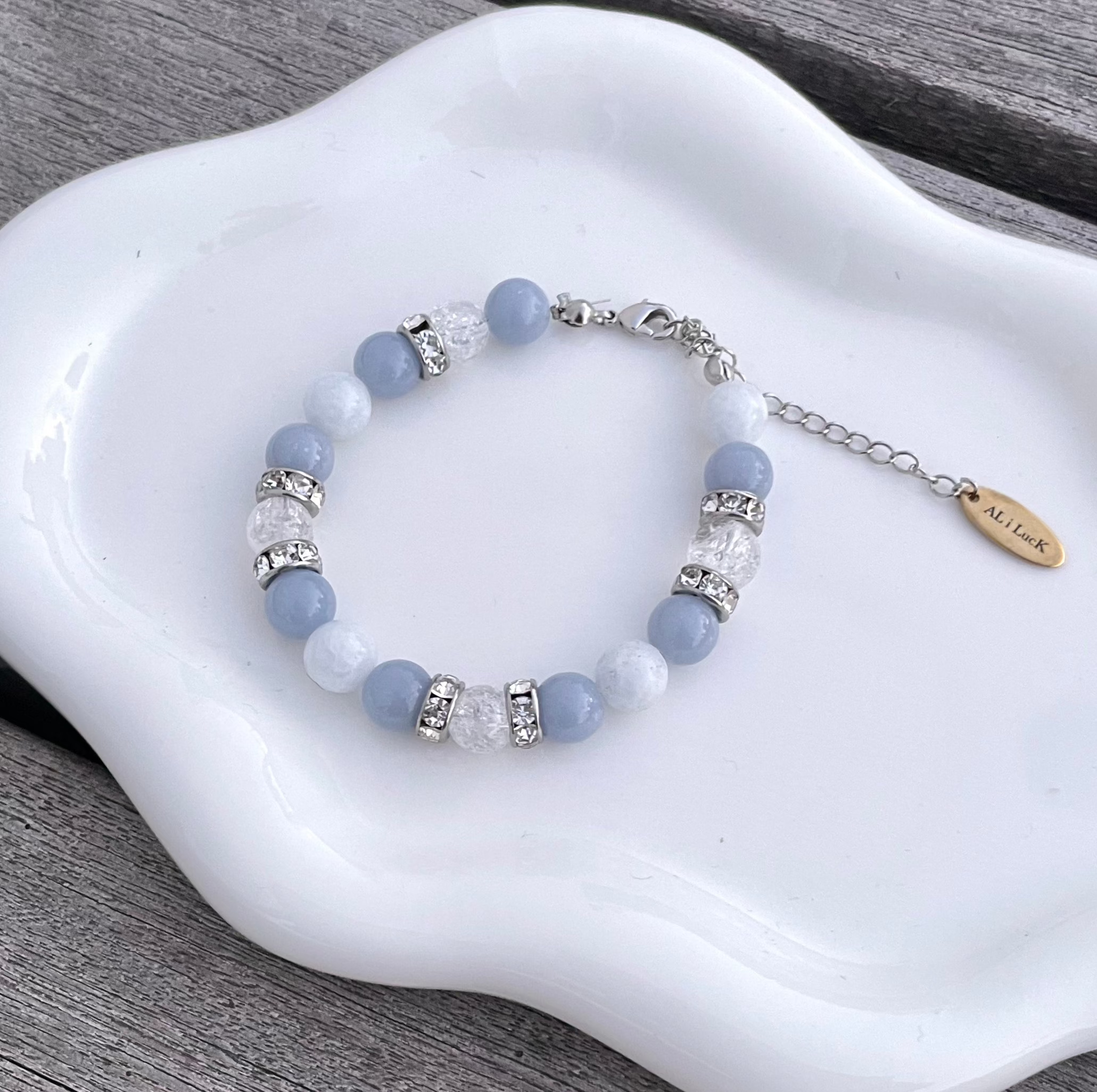 Power stone bracelet BLUE – AL i LUCK